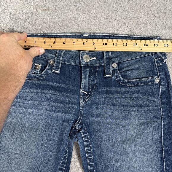 True Religion Jeans Women’s Size 28 Basic Skinny Medium Wash - Picture 8 of 16